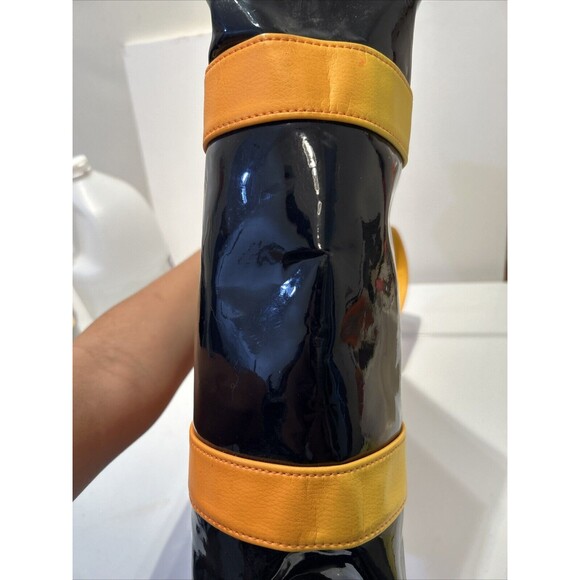 Marc Jacobs Womens Shopper/Beach Tote Orange/Yellow/Black Large Great Condition! - Picture 6 of 9